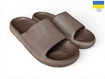 Шлепанцы Rai Shoes С88 шоколадний в магазине Фонтан Обуви