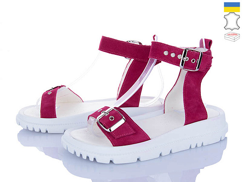 Босоножки Viscala 23811БМ велюр-малина в магазине Фонтан Обуви