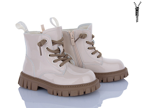 Ботинки Clibee N421 фліс  beige в магазине Фонтан Обуви