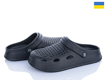 Кроксы Vladimir DS Сабо 8 чорний в магазине Фонтан Обуви