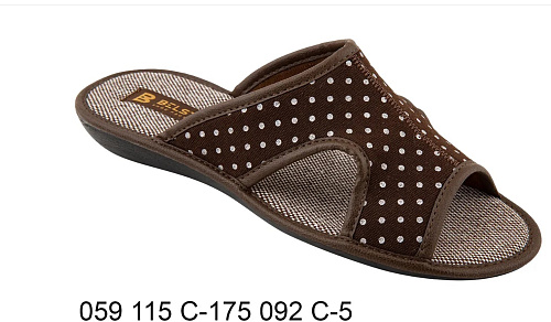 Тапочки Белста 059 115 С-175 092 C-5 в магазине Фонтан Обуви