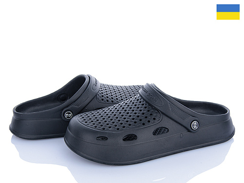 Кроксы Vladimir DS Сабо 8 чорний в магазине Фонтан Обуви