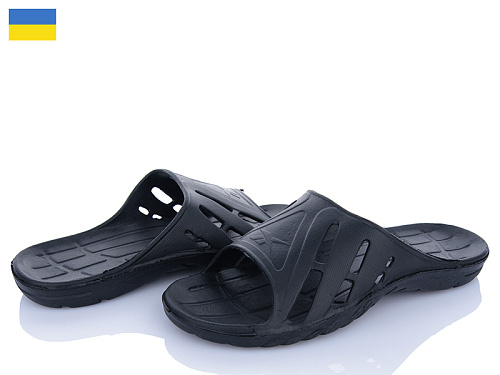 Шлепанцы Vladimir Cross підліток чорний в магазине Фонтан Обуви