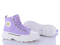Ботинки Camille 703 purple в магазине Фонтан Обуви