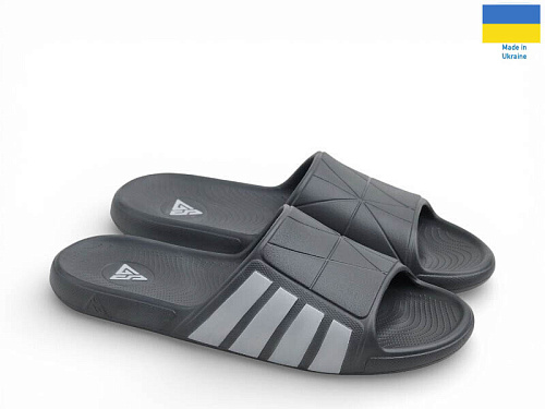 Шлепанцы Rai Shoes CC010 графіт в магазине Фонтан Обуви