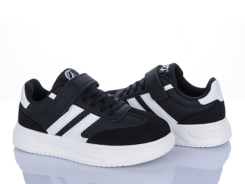 Кроссовки Clibee-Shosho ED783-2 black-white в магазине Фонтан Обуви