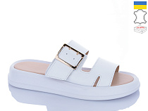 Шлепанцы Sali 516 білий біл-п. в магазине Фонтан Обуви