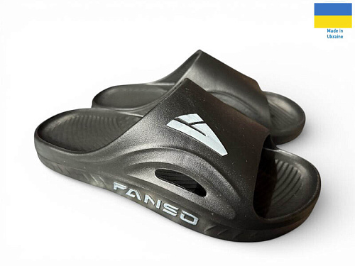 Шлепанцы Rai Shoes 508-010 чорний в магазине Фонтан Обуви