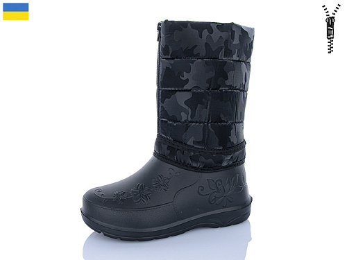 Сапоги Sanlin2 Чобіт жін.3D чорний в магазине Фонтан Обуви