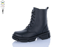 Ботинки Aba 636 чорний в магазине Фонтан Обуви