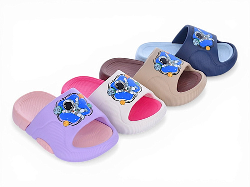 Шлепанцы Jh-Ян 5665 mix в магазине Фонтан Обуви