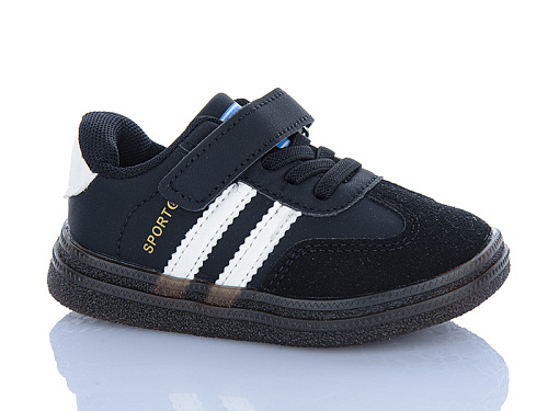 Кроссовки Comfort-Baby 5187-3 чорний (22-26) в магазине Фонтан Обуви