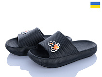 Шлепанцы Vladimir Cross 022 чорний в магазине Фонтан Обуви