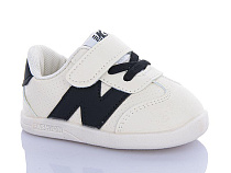 Кроссовки Comfort-Baby 199 беж-чор.(16-20) в магазине Фонтан Обуви