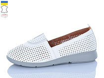 Туфли Sali 011-1 білий сір-п. в магазине Фонтан Обуви