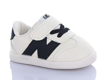 Кроссовки Comfort-Baby 199 беж-чор.(16-20) в магазине Фонтан Обуви