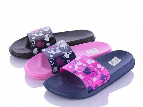 Шлепанцы No Brand 8914 Super mix в магазине Фонтан Обуви