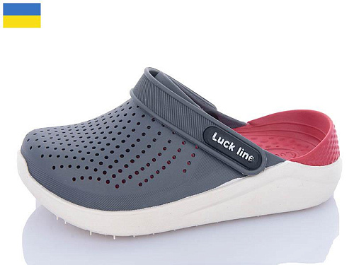 Кроксы Luckline 5017-258 в магазине Фонтан Обуви