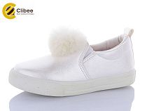 Слипоны Clibee-Apawwa X7069 white в магазине Фонтан Обуви