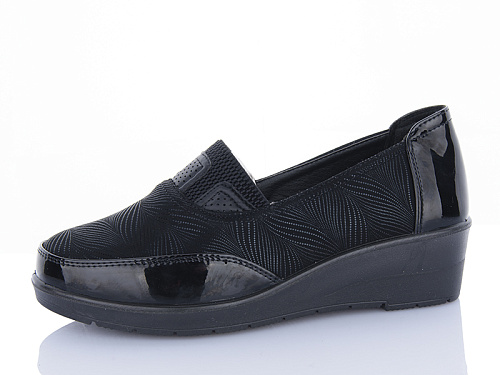 Туфли Minghong 297 black в магазине Фонтан Обуви