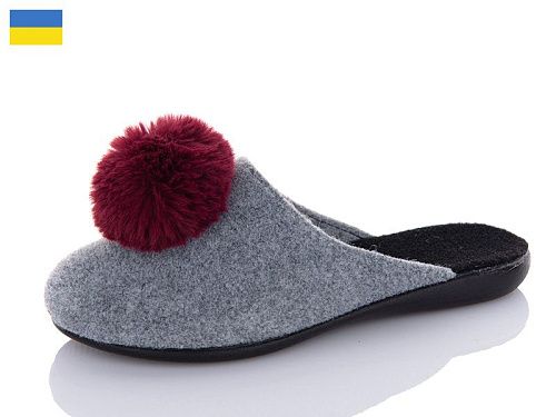 Тапочки Inblu 136 сірий в магазине Фонтан Обуви