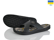 Шлепанцы Rai Shoes E227 чорний в магазине Фонтан Обуви