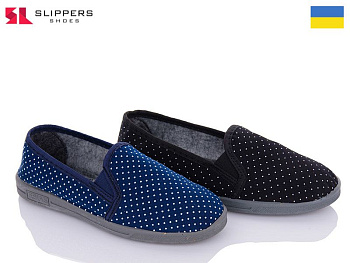 Тапочки Slipers Харьков горох mix в магазине Фонтан Обуви