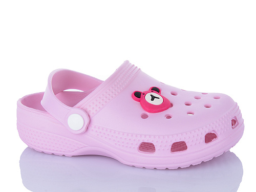 Кроксы Stt 25 св.рожевий (30-35) в магазине Фонтан Обуви