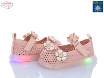 Туфли Poni Kids B1081 pink LED в магазине Фонтан Обуви