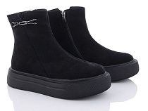 Ботинки Gratis 5026-030 чорний-d в магазине Фонтан Обуви