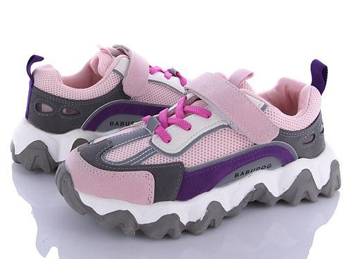 Кроссовки Babudog BD2029-1 pink (32-37) в магазине Фонтан Обуви