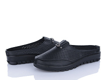 Шлепанцы Baolikang 002-1 black в магазине Фонтан Обуви