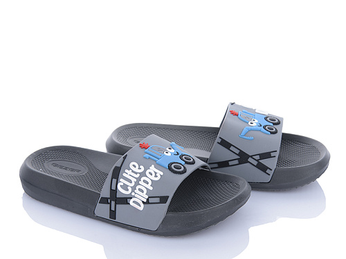 Шлепанцы Soylu KK030 сірий в магазине Фонтан Обуви