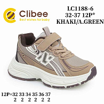 Кроссовки Clibee Apa-LC1188-6 khaki-a.green в магазине Фонтан Обуви