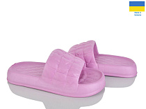 Шлепанцы Rai Shoes ПЖ50 бузок в магазине Фонтан Обуви