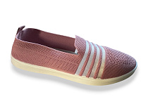 Слипоны Rai Shoes F07-022 т.рожевий в магазине Фонтан Обуви