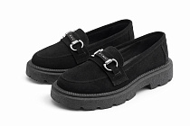 Кеды Garti 425 чорний замш в магазине Фонтан Обуви