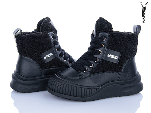 Ботинки Clibee-Shosho ABD1343R-1 black в магазине Фонтан Обуви