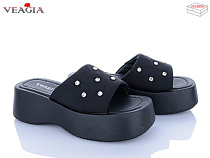 Шлепанцы Veagia-Ada N1 black в магазине Фонтан Обуви