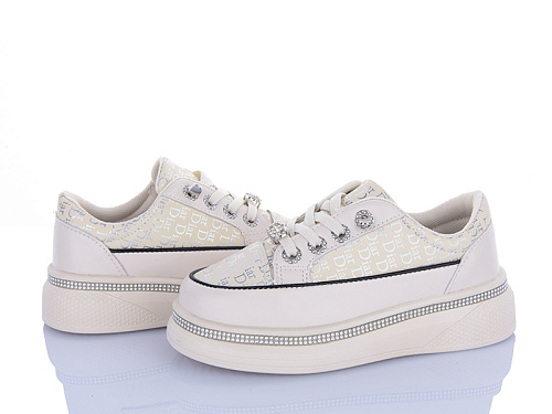 Кроссовки Clibee A2220-1 beige в магазине Фонтан Обуви