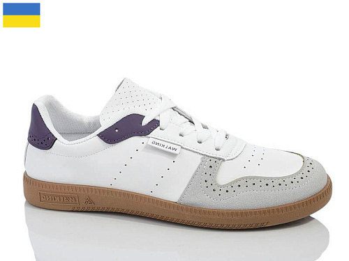 Кроссовки Demur AB720-4 білий-фіол в магазине Фонтан Обуви