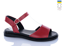Босоножки Sali 508 червоний чор-п. в магазине Фонтан Обуви
