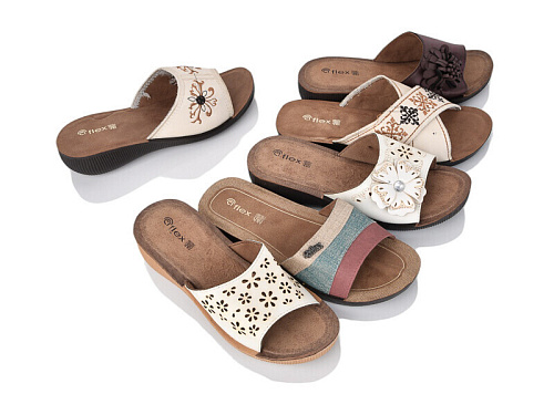 Шлепанцы Demur 3003-10 mix в магазине Фонтан Обуви