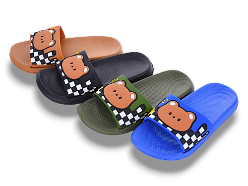 Шлепанцы Sanlin2 2168-6 mix в магазине Фонтан Обуви