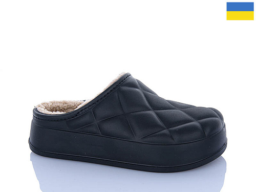 Сабо Progress 03 чорний в магазине Фонтан Обуви