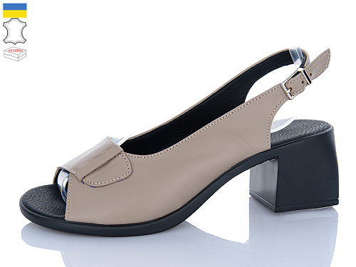 Босоножки Sali 151 капучино чор-п. в магазине Фонтан Обуви