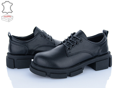 Туфли Aba OT822 black в магазине Фонтан Обуви