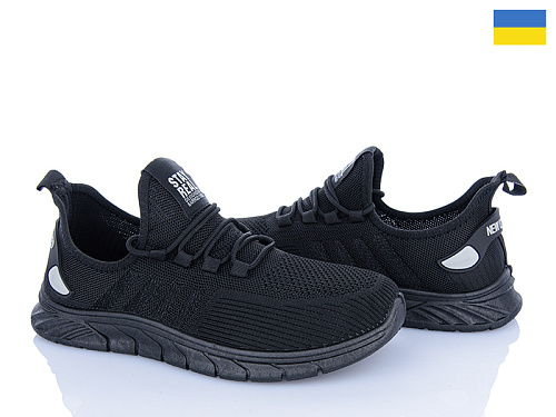 Кроссовки Vladimir Крок K249 чорний в магазине Фонтан Обуви