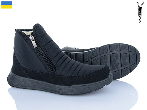 Ботинки Kindzer Марго 1 чорний в магазине Фонтан Обуви