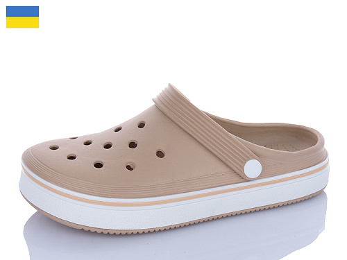 Кроксы M&L Alex13 ML4001 капучино в магазине Фонтан Обуви